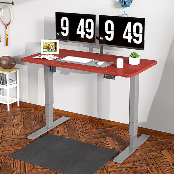 MAIDeSITe Height Adjustable Electric Standing Desk 55 x 28 Inch