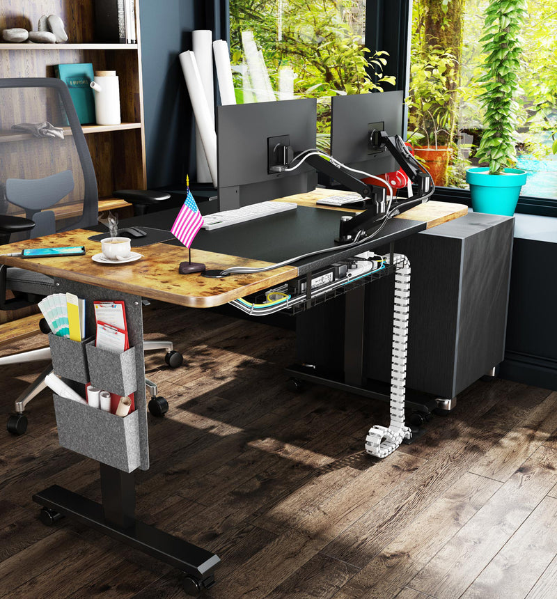 Maidesite Adjustable Height Standing Desk 48 x 24 inch