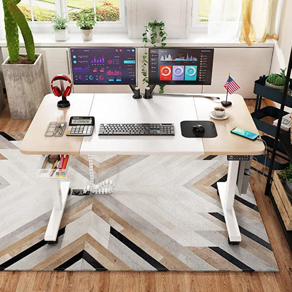 Maidesite Adjustable Height Standing Desk 48 x 24 inch