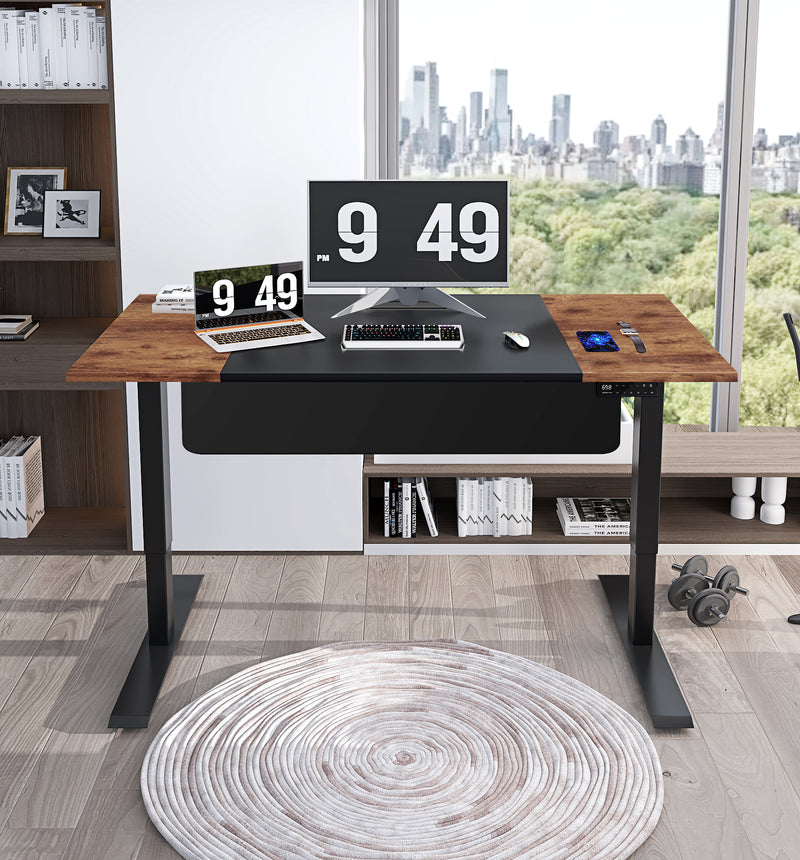 Maidesite Adjustable Height Standing Desk 48 x 24 inch